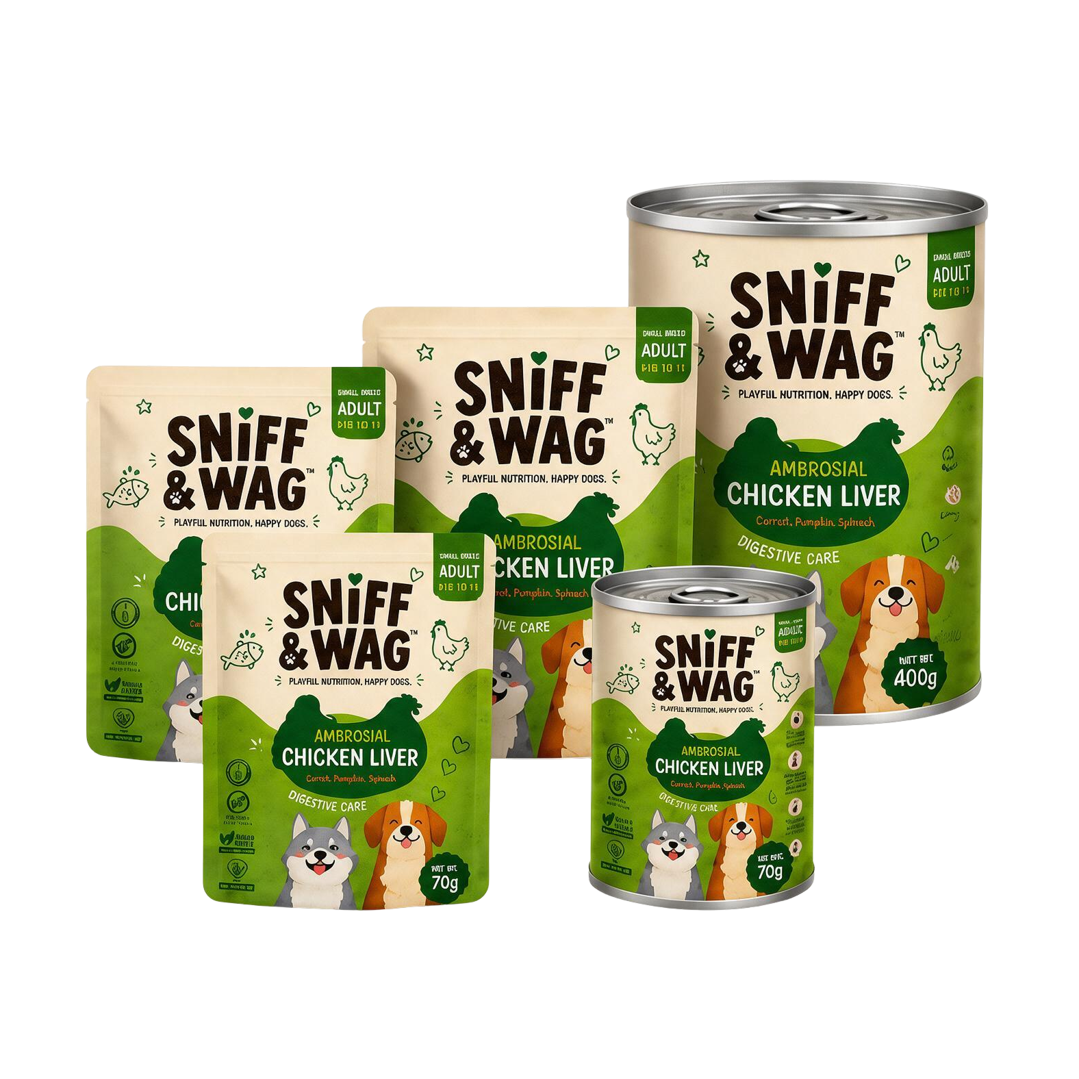 Ambrosial Chicken Liver wet dog food